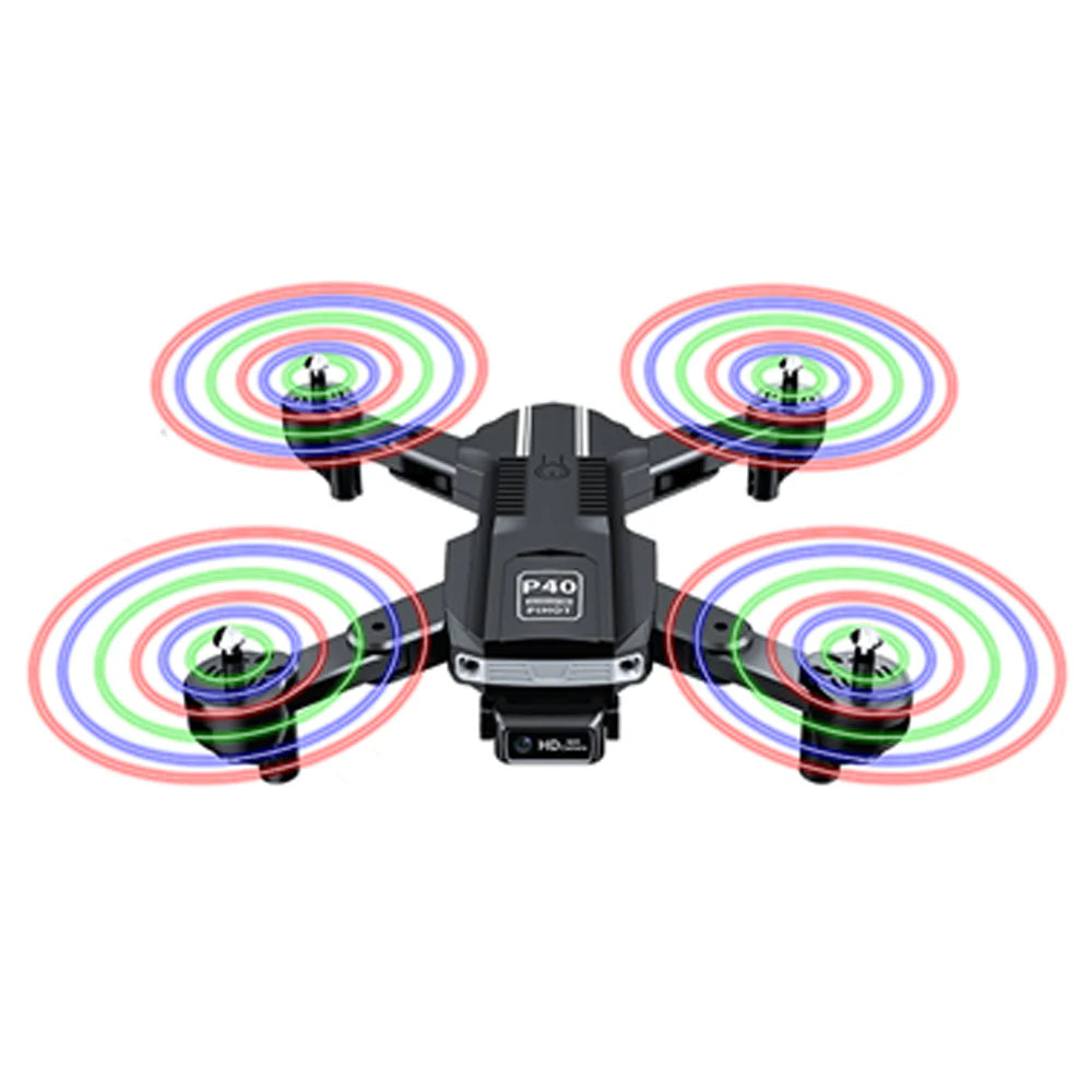 PIHOT P40 Pro2 Drone - HD Dual Lens - 4K Resolution- Black