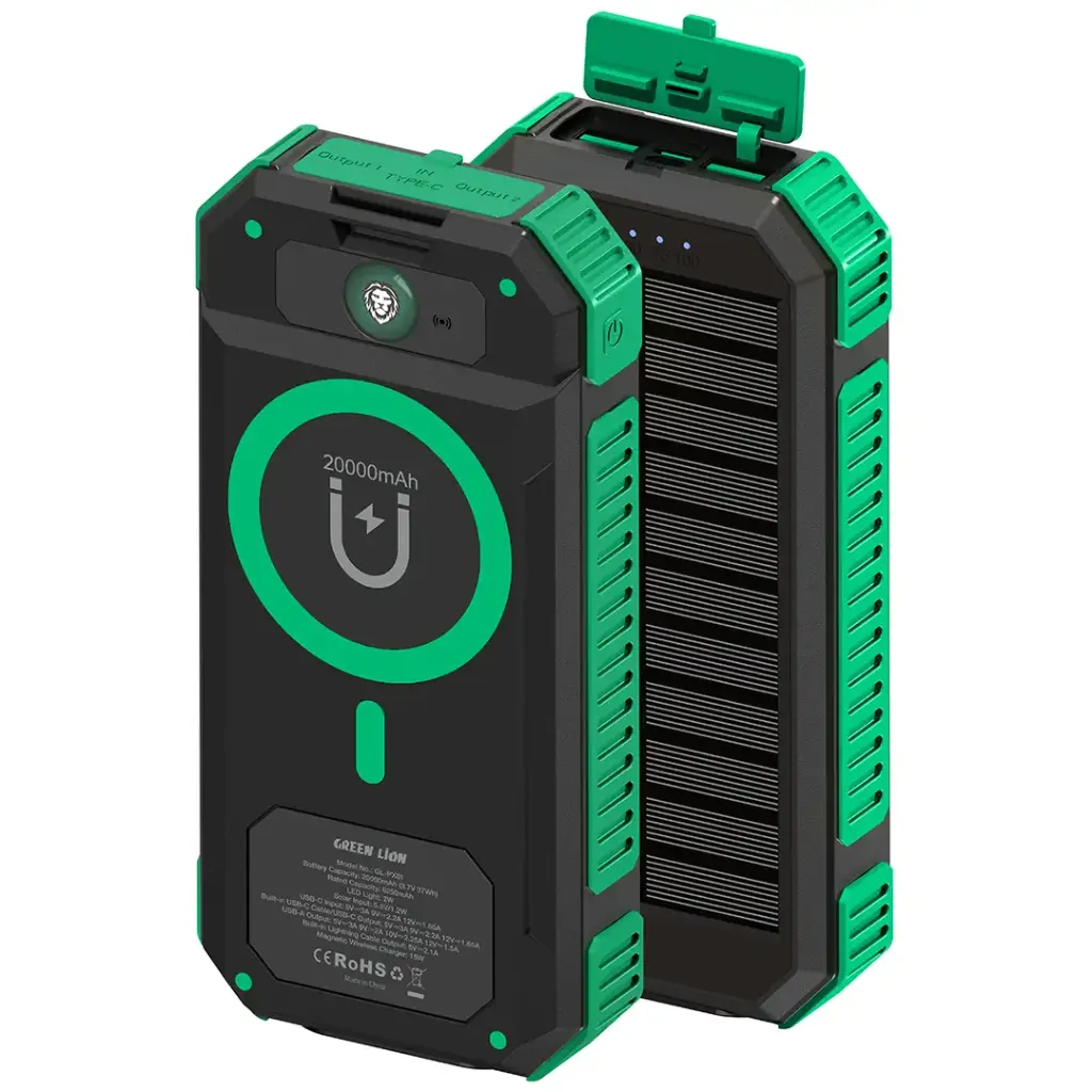 Green Lion Solar Flex 20000mAh Power Bank