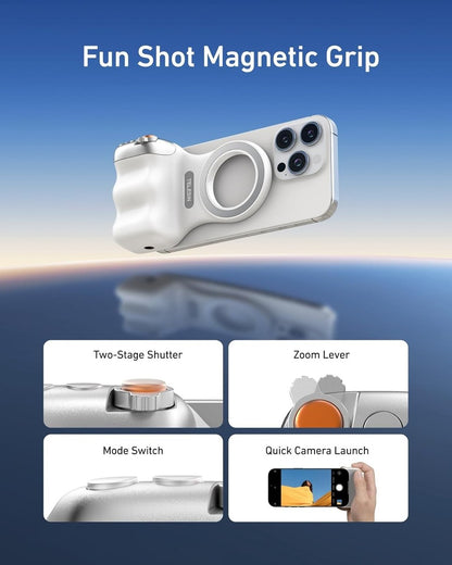 Telesin Fun Shot Magnetic Grip / Support MagSafe / With Remote Control