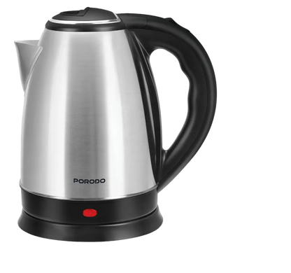 PORODO PYRO ELECTRIC STAINLESS STEEL KETTLE - Silver