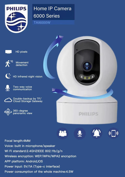 Philips 6000 Series Home IP Camera