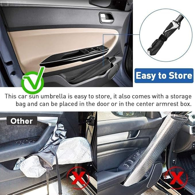 Foldable Umbrella Car Windshield Sun Shade