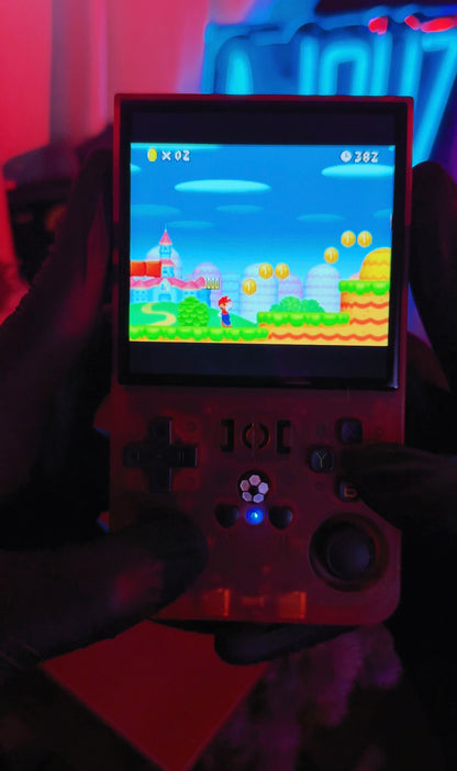Open Source R36 MAX Retro Handheld Video Game Console 4.0 Inch IPS Screen Linux System