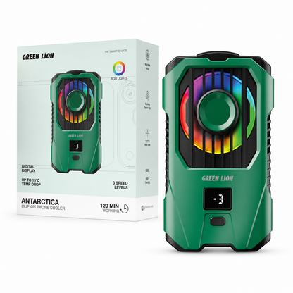 Green Lion Antarctica Clip-On Phone Cooler