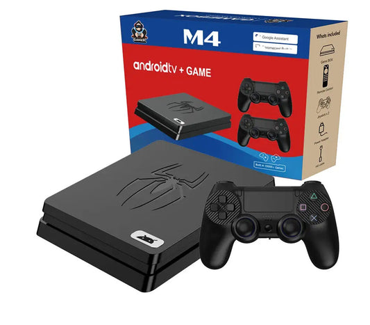 M4 Retro Video Game Console Wireless Game Stick 4k Built-in 15000 games TV Retro Gaming Console