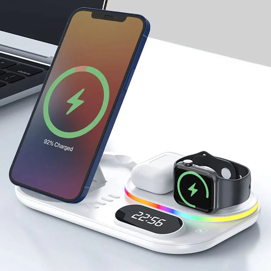 Moxom MX-ST08 4 in 1 Wireless Charging Station