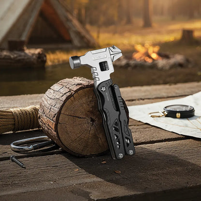 Green Lion 18-In-1 Multi-Tool Hammer - Black