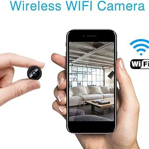 A9 Mini WiFi Camera 1080P HD IP Home Security Camera, Magnetic Wireless Mini Camcorder with Micro Video Surveillance and IR Night Vision