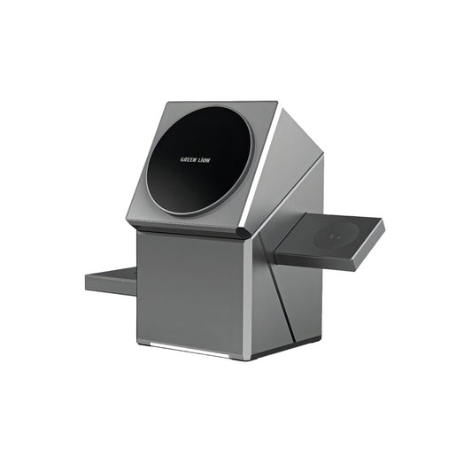 Green Lion 3 in 1 Magnetic Wireless Charger - Gray