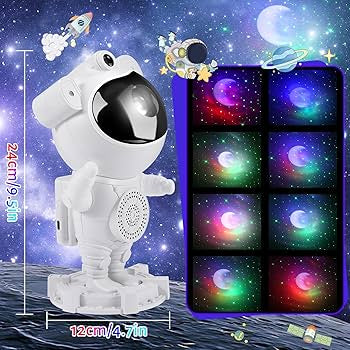 Astronaut Projector + Bluetooth Speaker