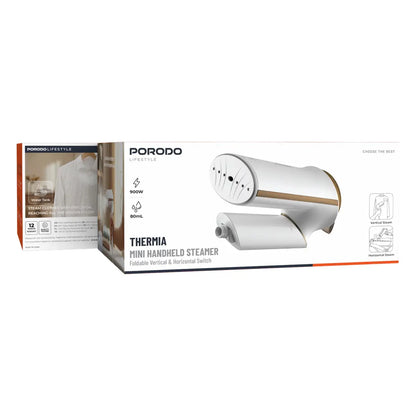 Porodo Lifestyle Thermia Mini Handheld Steamer - White