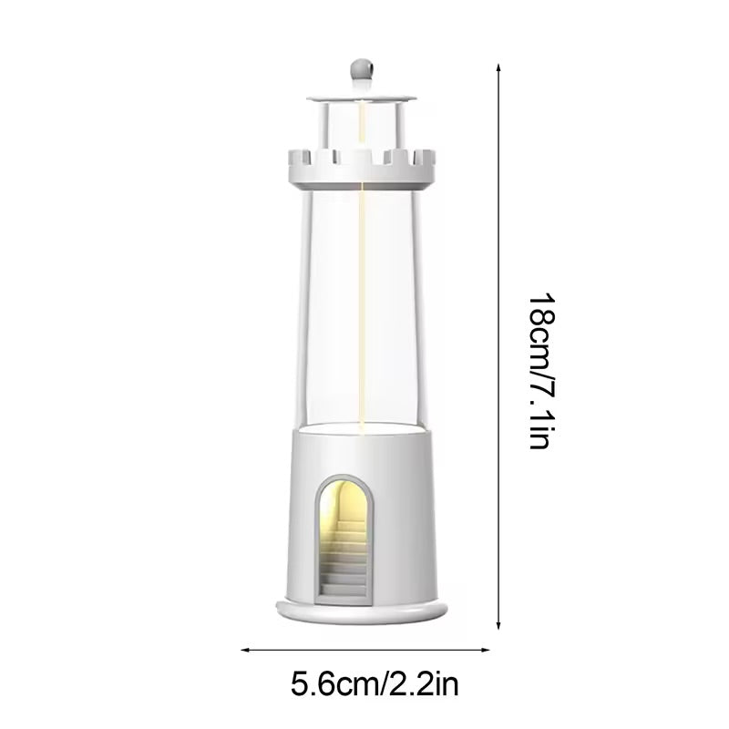 Lighthouse Ambient Lights Moon Projection Lamp Motion Sensor Night Light Dimmable Bluetooth Music Magnetic Creative Camping Lamp