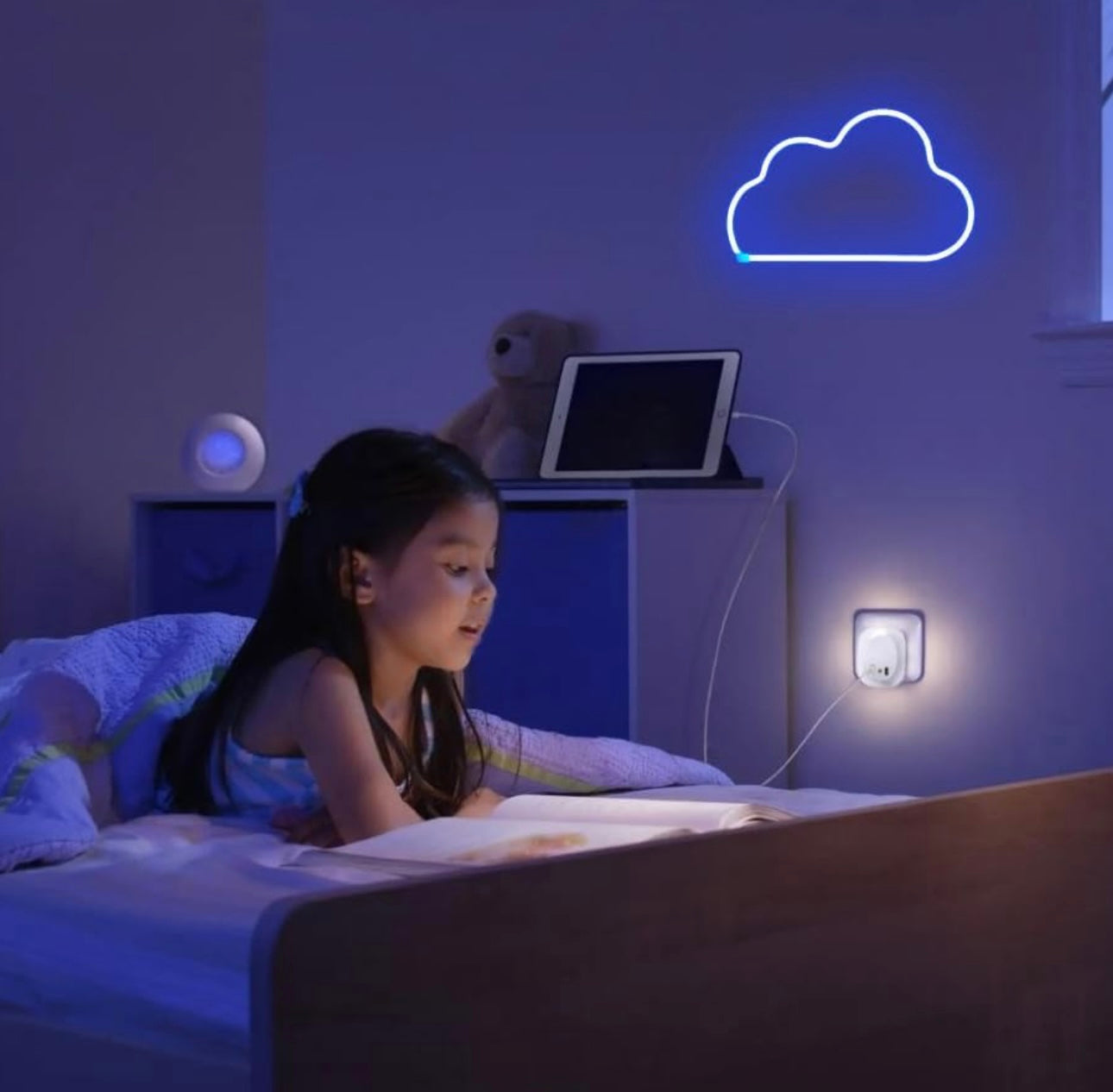 Cloud Neon Signs, LED Cloud Neon Light for Wall Decor, Battery or USB Powered Cloud Sign Shaped Decoration Wall Lights for Bedroom Aesthetic Teen Girl Kid Room Christmas Birthday Wedding Party