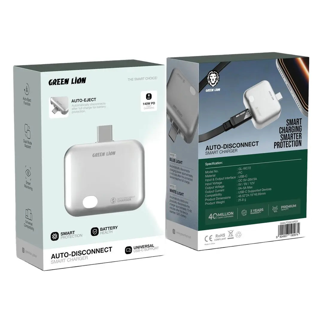 Green Lion Auto-Disconnect Smart Charger