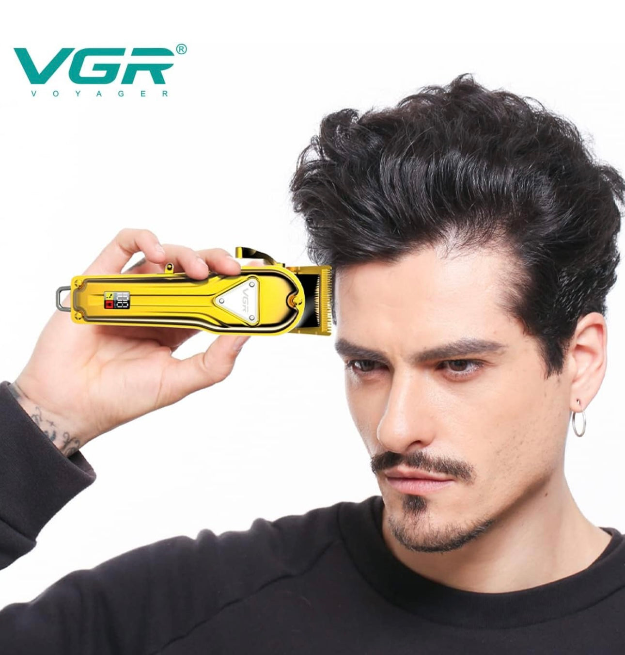 VGR V-140 Professional Hair Trimmer for Men Runtime: 300 min