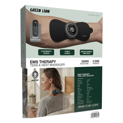 Green Lion EMS Therapy Tens & Heat Massager