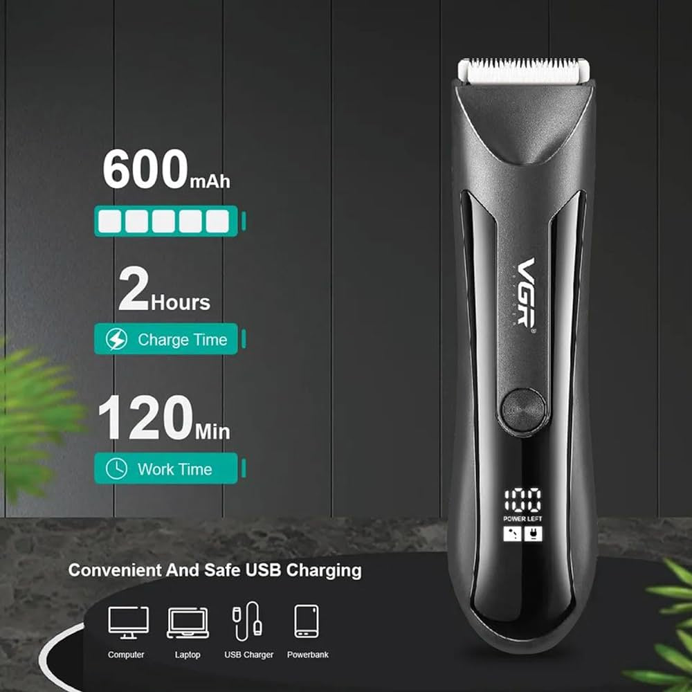 VGR V-951 Waterproof Body Hair Trimmer For Men