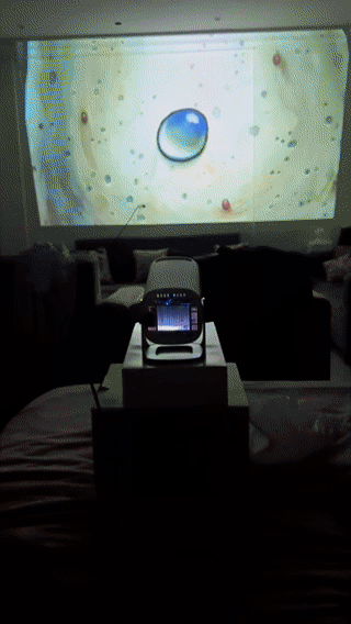 S40 Max Mini portable projector 4K Android 11V 450 Ansi Lumens 36000+ Gaming 1080P Smart Projector